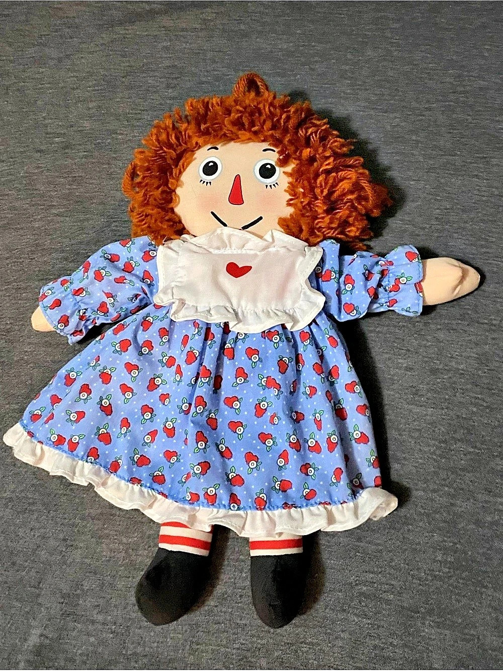 Raggedy Ann 85th Anniversary Doll Blue & Red